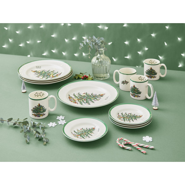 Spode Christmas Tree 12 Piece Dinnerware Set, Service for 4 & Reviews
